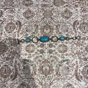 Turquoise and metal Bracelet